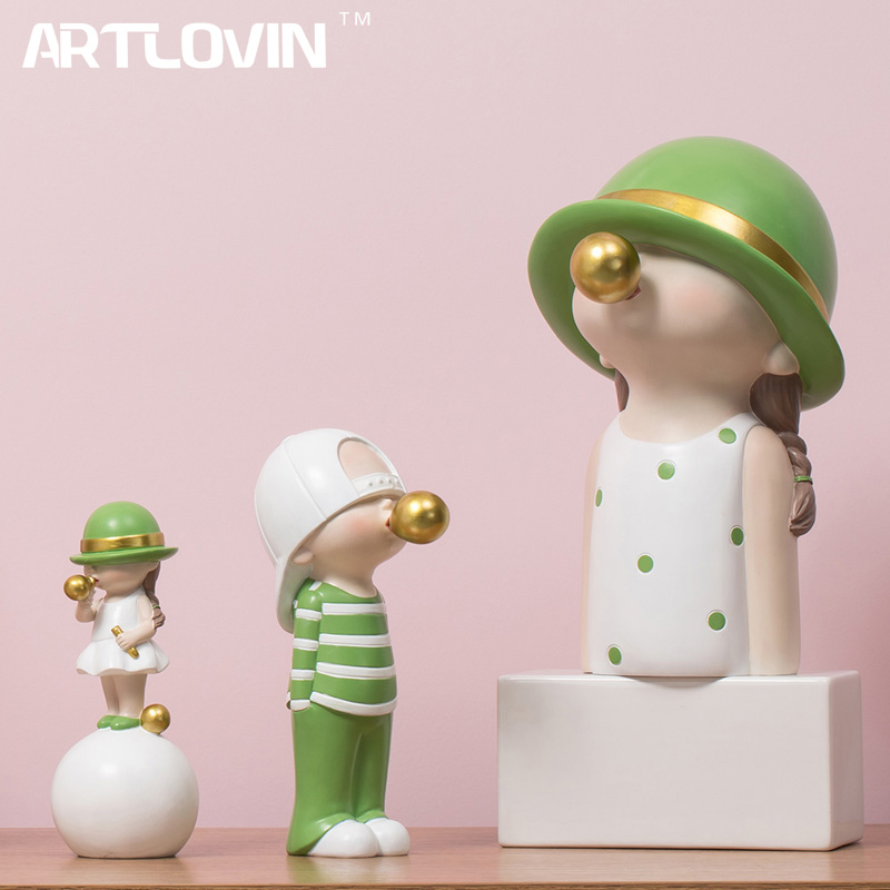 Home Decor Za - ARTLOVIN 북유럽 스타일 캐릭터 인형 어린이
