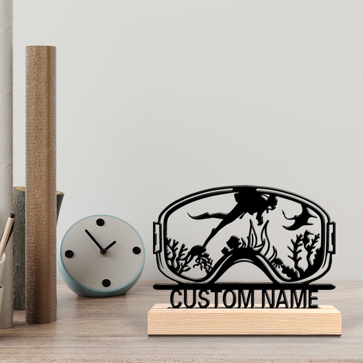 Home Decor Mod - 1개 귀여운 맞춤형 다이빙 나무 벽