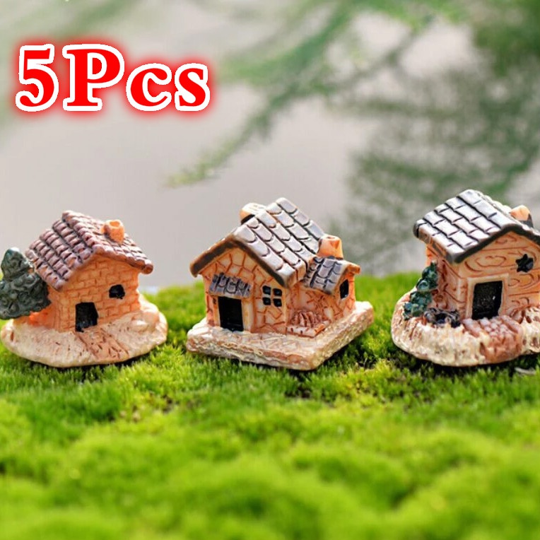 집과 정원에 대 한 5Pcs 미니 인형 집 돌 집 수  - Home Decor Za 리뷰 및 가격