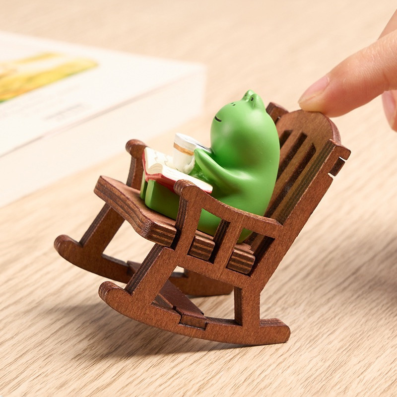 귀여운 힐링 소형 장식품 귀여운 미니 개구리 레진 피규 - Home Decor Catalog 리뷰 및 가격