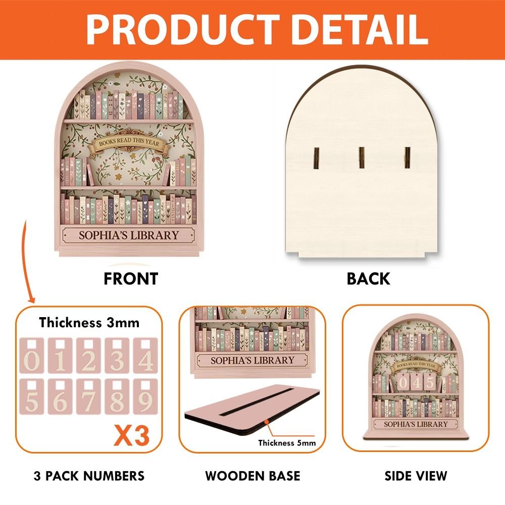 새로운 나무 책 읽기 추적기 올해 읽은 책 선물 독서  - Home Decor Catalog 리뷰 및 가격