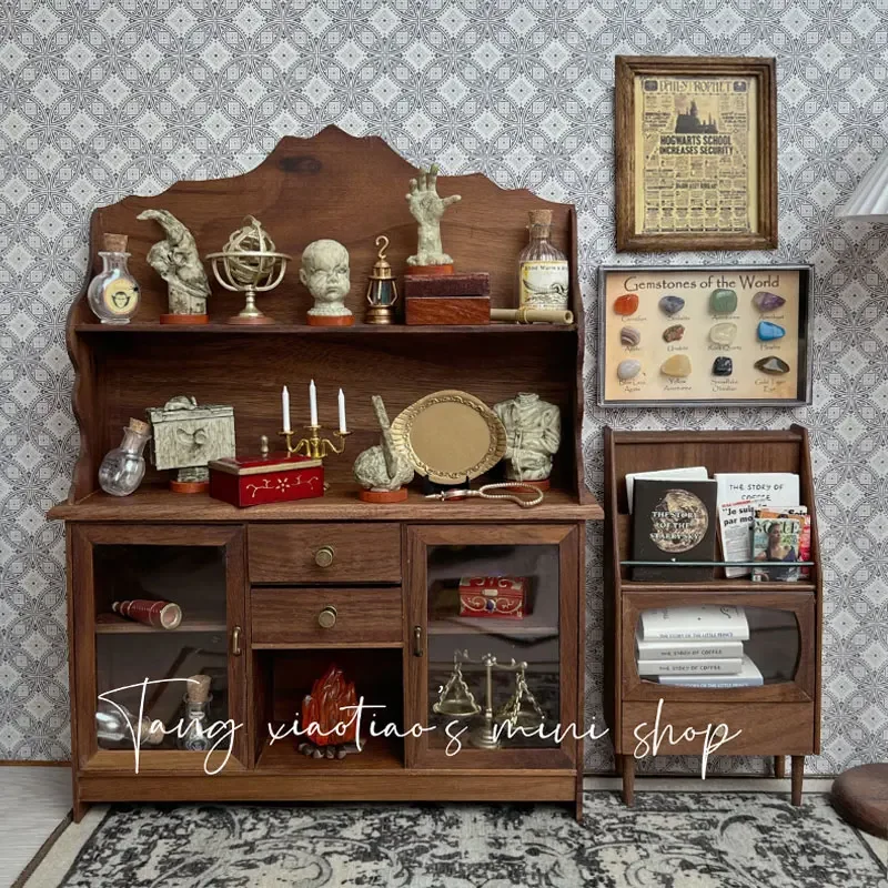 인형 집 복고풍 장식 매직 하우스 소품 포스터 장식 그 - Home Decor Za 리뷰 및 가격