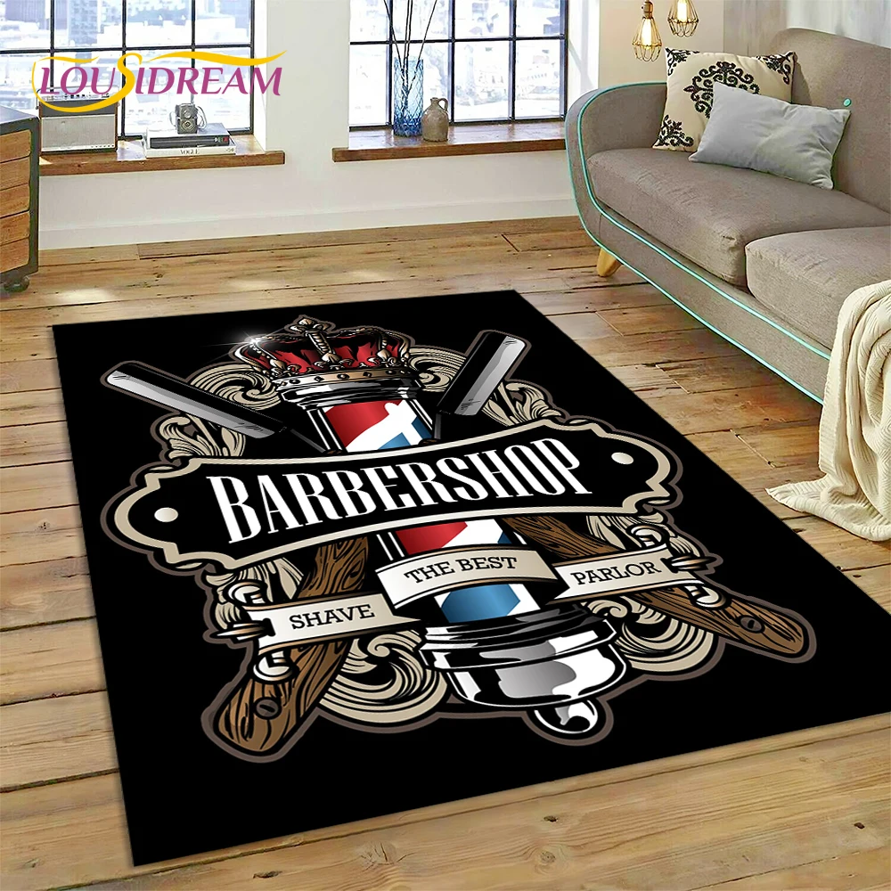 패션 이발소 로고 해골 빈티지 러그 카펫 거실 침실 장 - Home Decor Online Shop 리뷰 및 가격