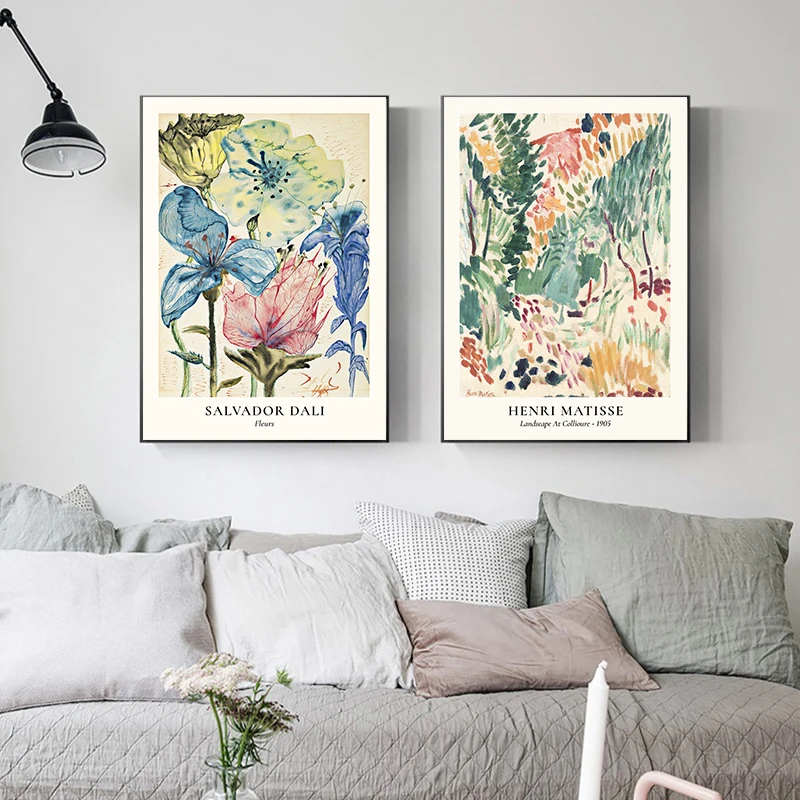 반 고흐 스타 꽃병 시리즈 벽 예술 Matisse 빈티 - Home Decor Za 리뷰 및 가격