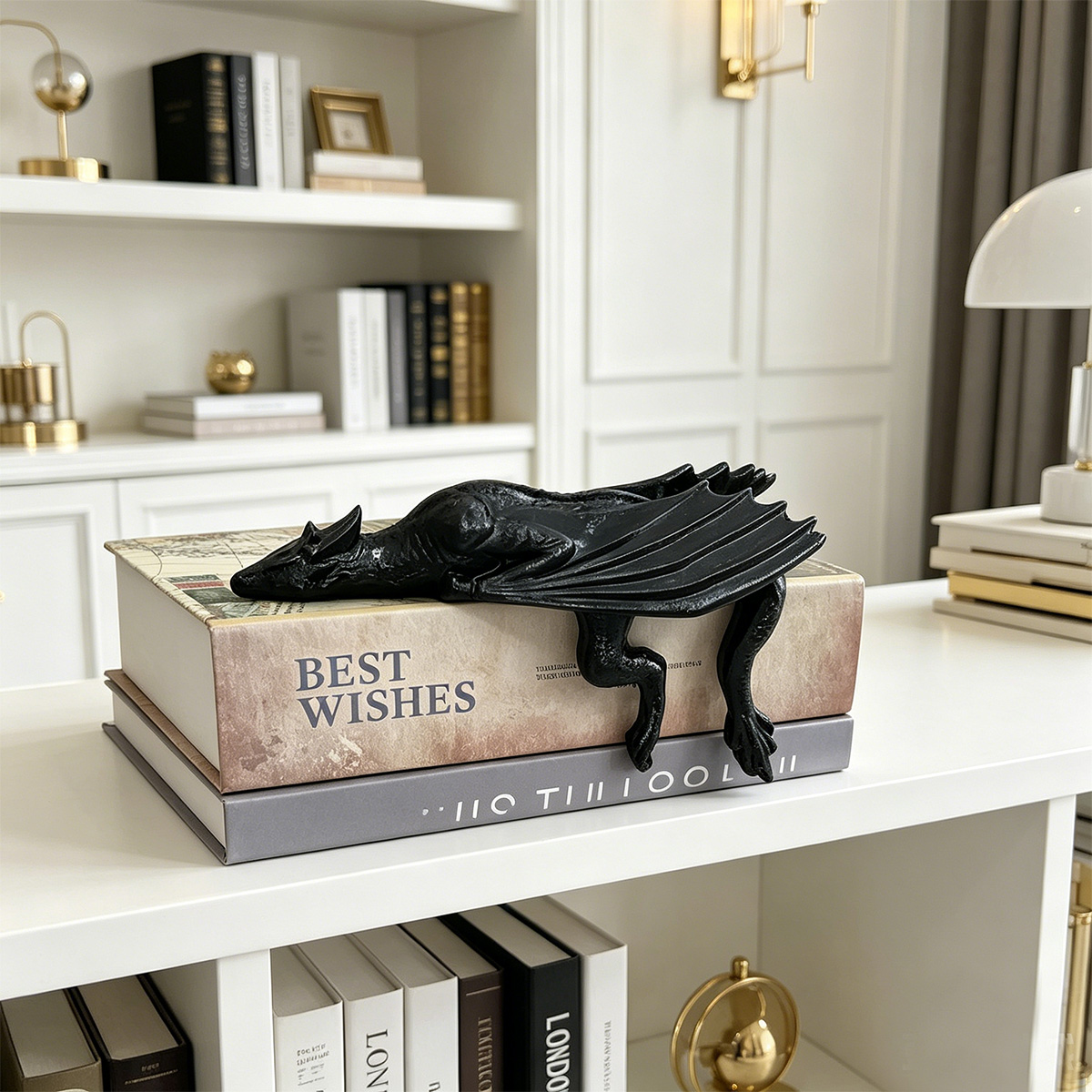 1개입 레진 장식품, 홈 데코, 날아다니는 용 책장 장 - Home Decor Catalog 리뷰 및 가격