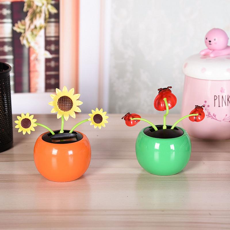태양 강화한 춤 꽃 해바라기 태양 장식 흔들리는 머리  - Home Decor Za 리뷰 및 가격