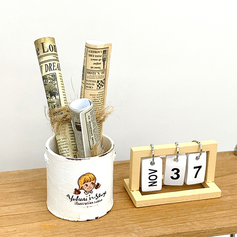 인형 집 미니어처 크래프트 종이 신문 잡지, 미니 레트 - Home Decor Catalog 리뷰 및 가격