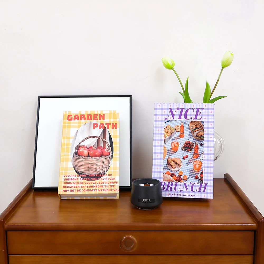 음식 패션 가짜 책 장식 트렌드 커피 테이블 책 장식, - Home Decor Catalog 리뷰 및 가격