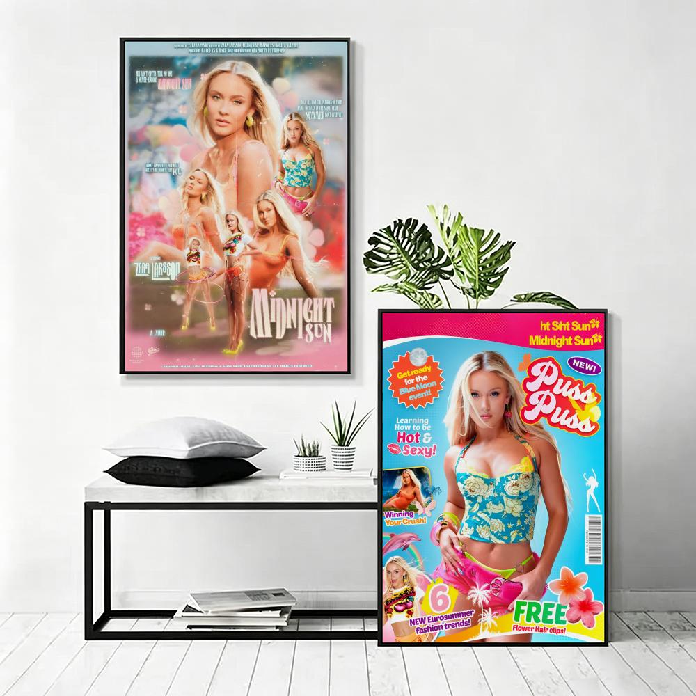 가수 Z-Zara L-Larsson 포스터 HD 아트, - Home Decor Za 리뷰 및 가격