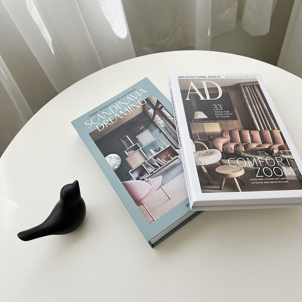 간단한 가짜 책 장식, 침실 패션, 촬영 소품, 책장  - Home Decor Catalog 리뷰 및 가격