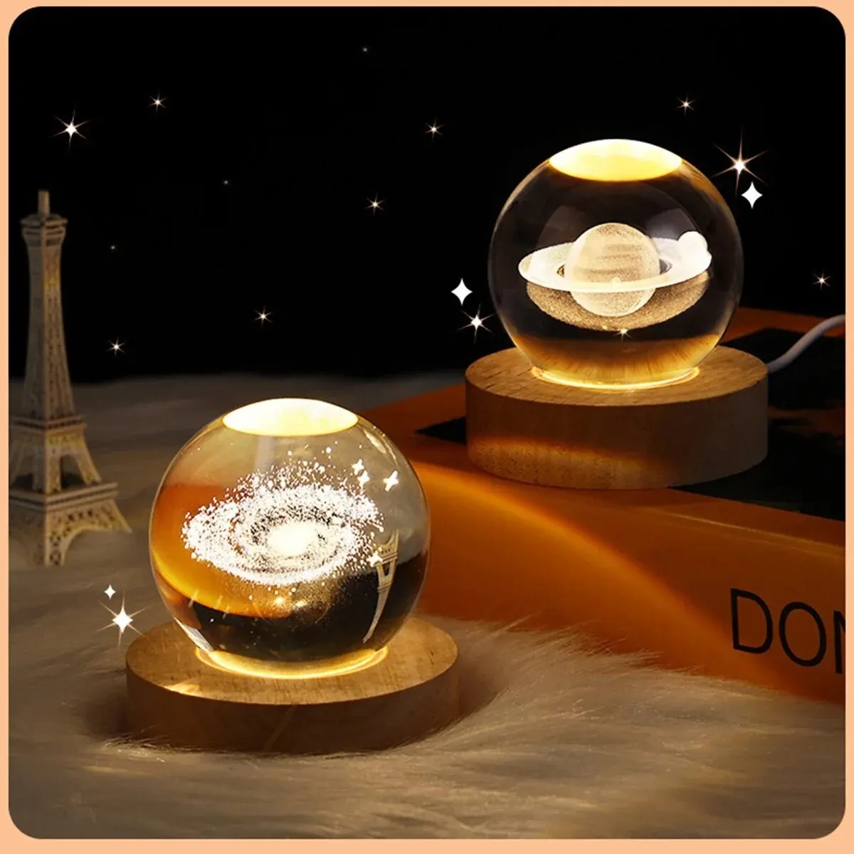 6cm 크리스탈 볼 장식 천문학 태양계 행성 달 우주비 - Home Decor Glass 리뷰 및 가격